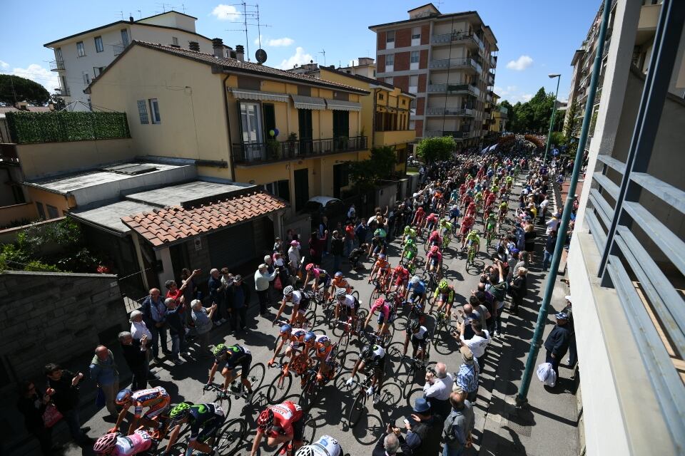 Partenza Decima Tappa Giro 2016
