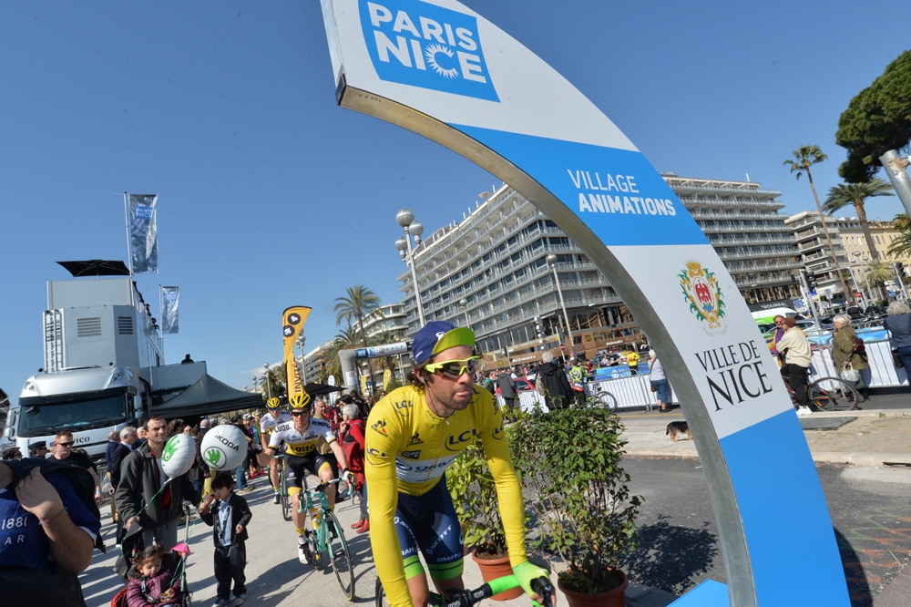 Paris-Nice 2016 - 12/03/2016 - Etape 6 : Nice / La Madone d'Utelle (177km) - Le Maillot Jaune, MATTHEWS Michael, Orica GreenEDGE