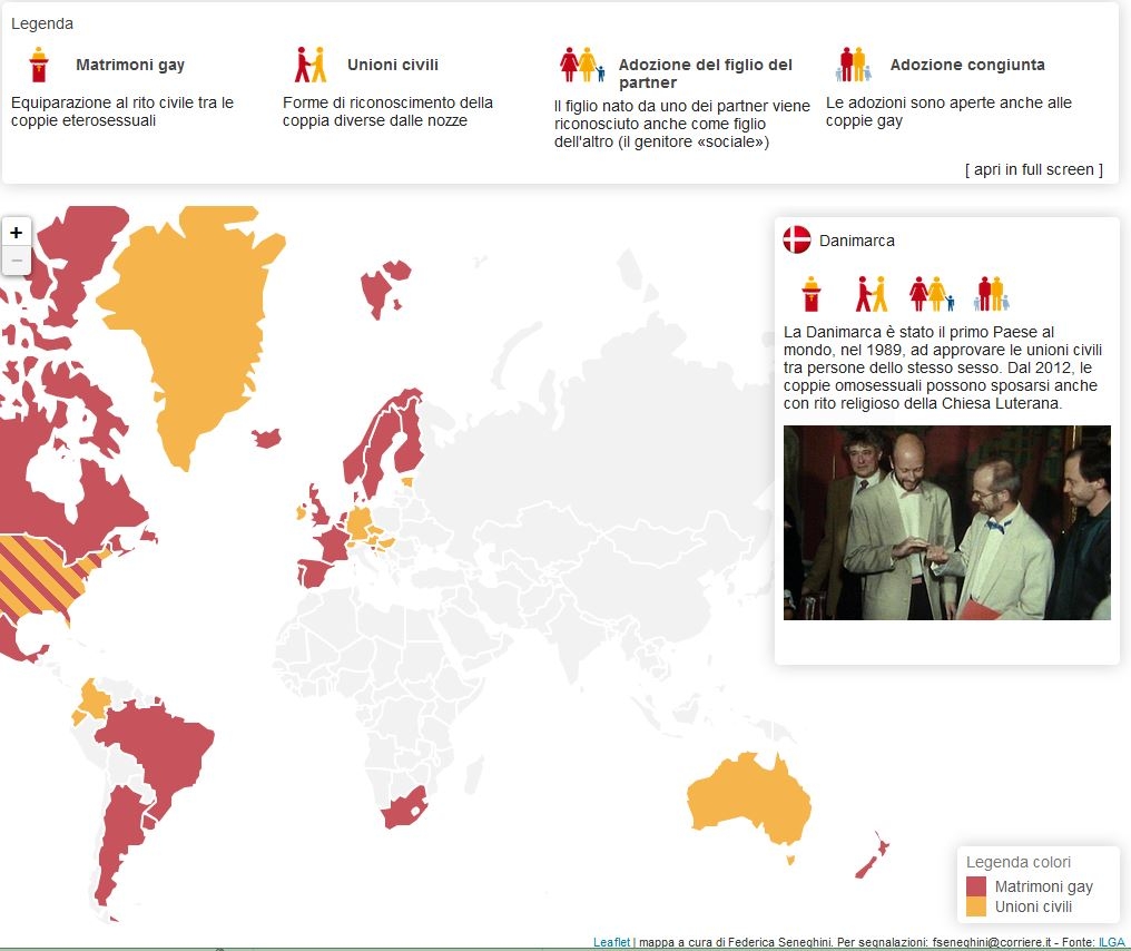 Mappa Diritti Gay Nel Mondo mappa diritti gay nel mondo