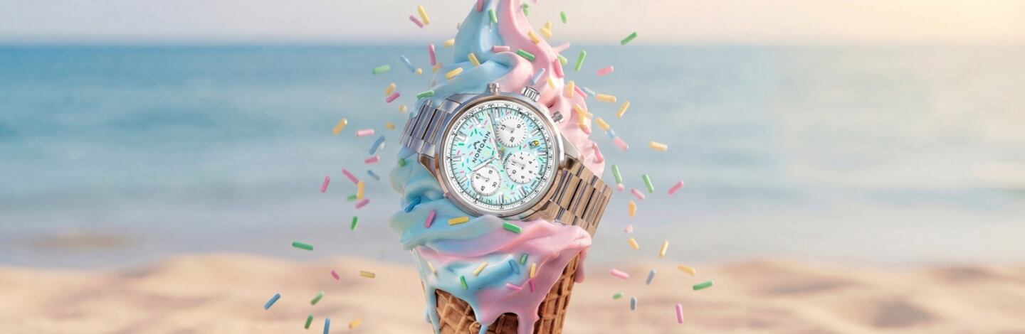 norqain freedom chrono enjoy life sprinkles copertina