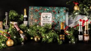 banner sparkling christmas