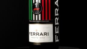 ovettodicolombo ferrari f gran premio italia jeroboam bollicine bottiglia copertina