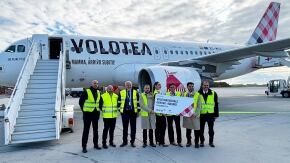 aeroporto di genova nuovo collegamento volotea per madrid