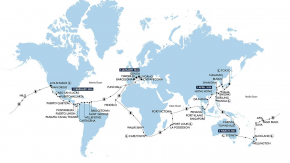 itinerario world cruise