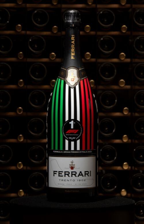Ovettodicolombo Ferrari F Gran Premio Italia Jeroboam Bollicine Bottiglia ovettodicolombo ferrari f gran premio italia jeroboam bollicine bottiglia