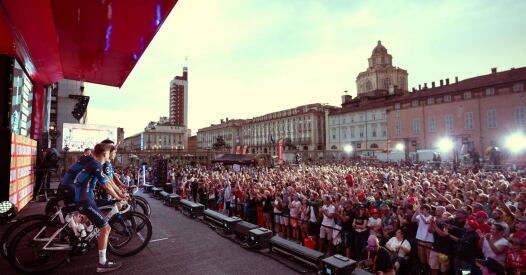 vuelta presentazione squadre