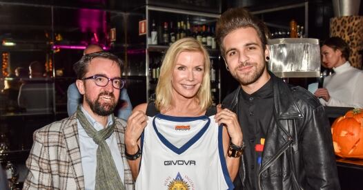 Simone Barazzotto Katherine Kelly Lang Alessio Bernabei simone barazzotto katherine kelly lang alessio bernabei