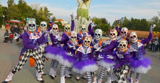 Gardaland Magic Halloween Teschi gardaland magic halloween teschi