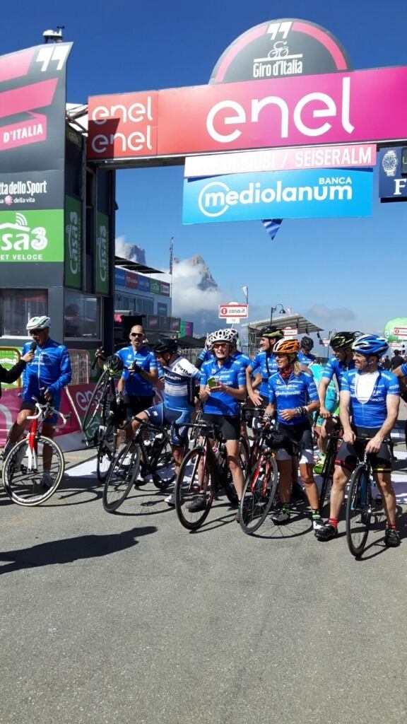 Arrivo Alpe Di Siusi X Paolo Bettini e Francesco Moser