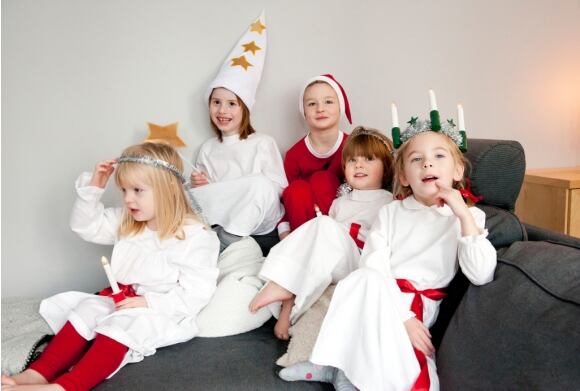 Cecilia Larsson Lucia Celebration X santa lucia svedese