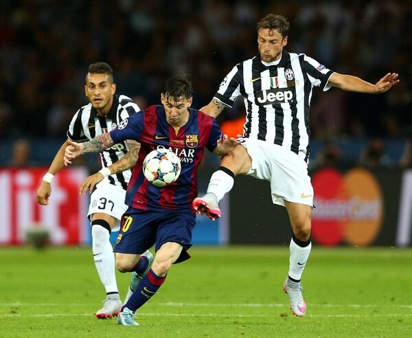Lionel Messi Claudio Marchisio Juventus V Czzwlutcl Barcellona vs Juventus