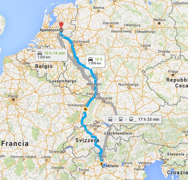 Viaggio Auto Big Start Giro Gelderland