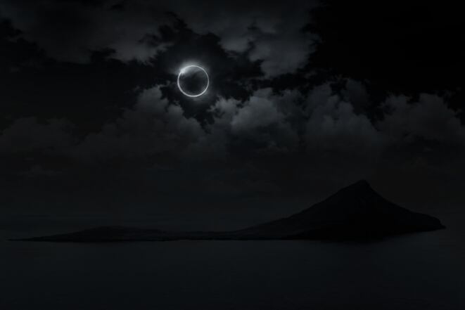 Faroe Islands Total Solar Eclipse Picture X færøerne: koltur