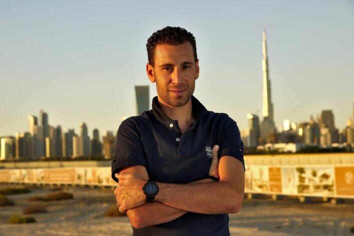 Seconda X Vincenzo Nibali - Dubai - 10/11/2014 - foto Luca Bettini/DubaiTour/RCS Sport