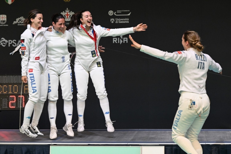 Agu Media bronzo sciabola femminile