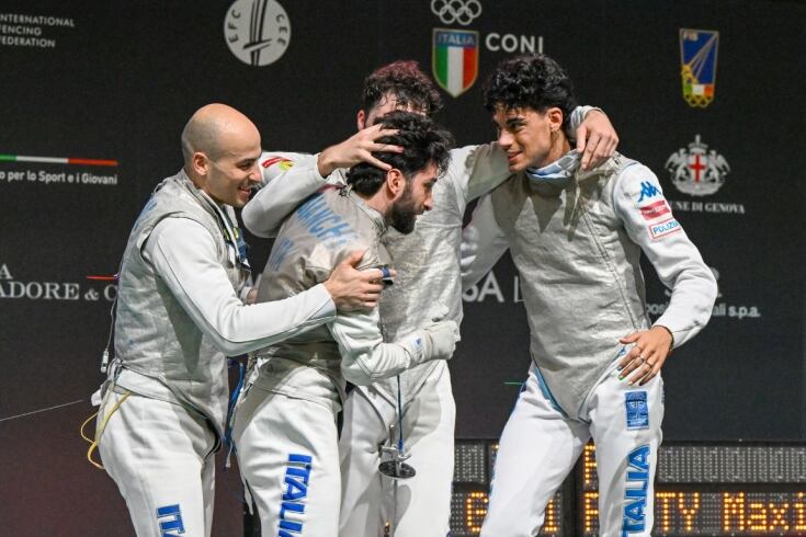 italia fioretto a squadre