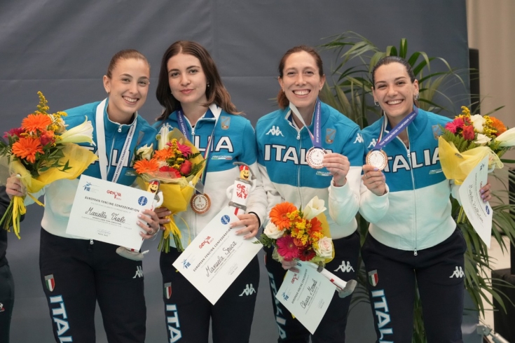 Lpg Media Italia bronzo nella sciabola femminile
