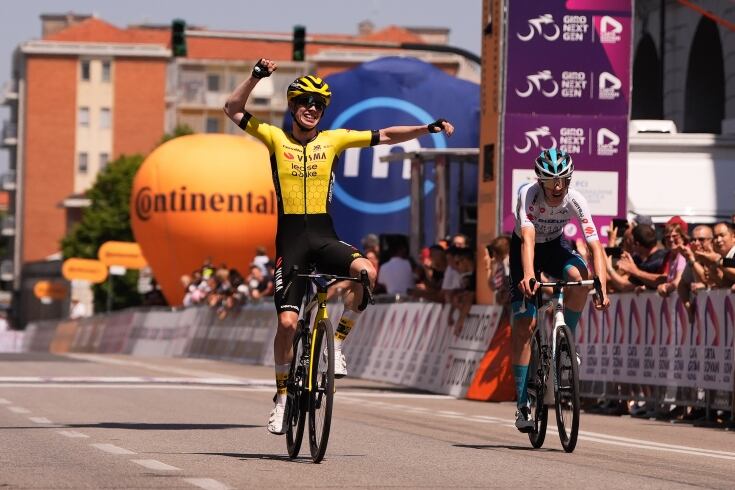 Ff Giro Next Gen 2025 Jorgen Nordhaghen vince la tappa a Pinerolo - Ovetto di Colombo