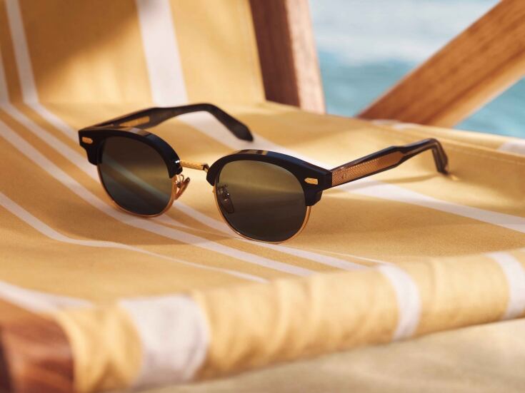 breitling eyewear by cutler and gross biarritz redgold rgb zon