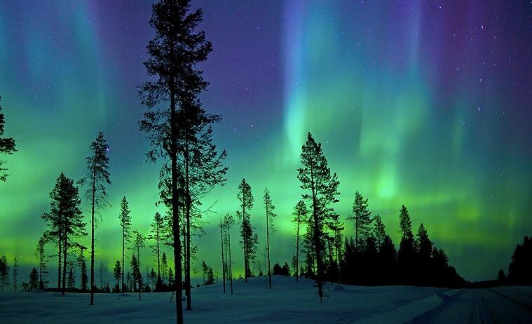Aurora Boreale Aurora Boreale in Lapponia