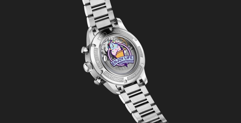 Norqain Freedom Chrono Enjoy Life &ldquo;Sprinkles&rdquo; fondello