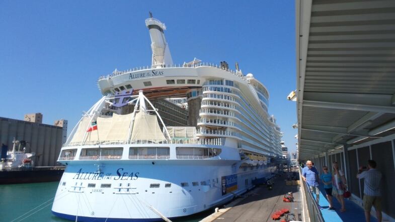 Allure of the Seas Barcelona