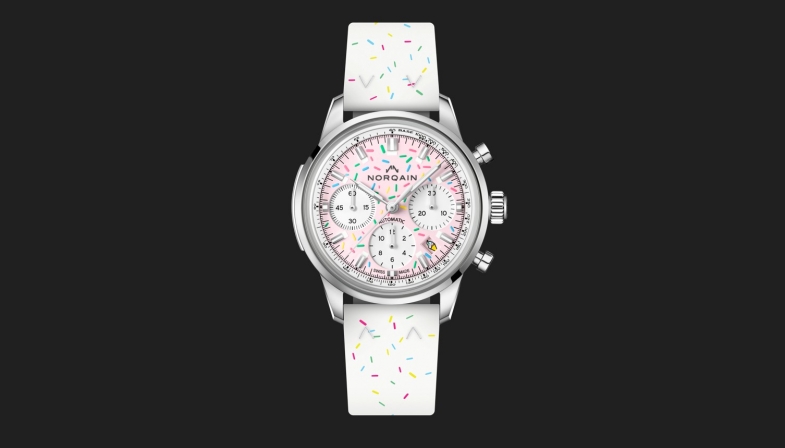 Norquain Freedom Crono Enjoy Life Sprinkles pink cinturino gomma