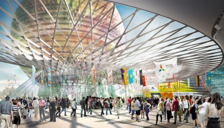 Astana Expo City By Adrian Smith Gordon Gill Architecture X astana expo city by adrian smith gordon gill architecture x