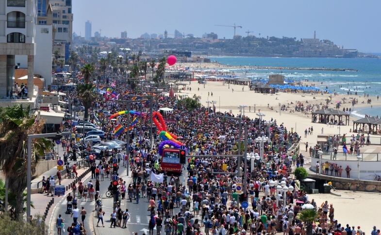 Gay Pride Tel Aviv Panoramic gay pride tel aviv panoramic