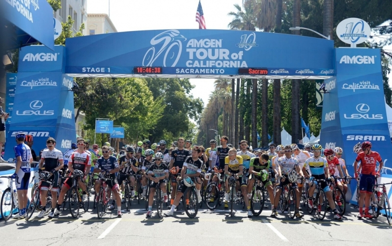 Partenza Sacramento X Amgen Tour of California