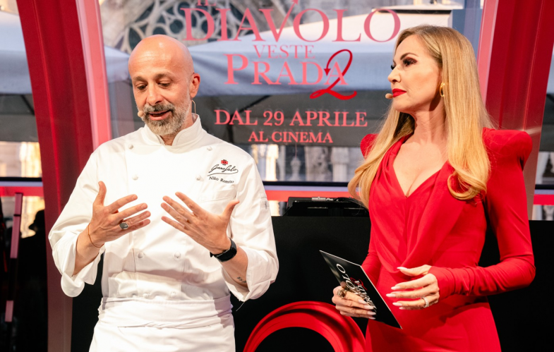 Il Diavolo Veste Prada 2 anteprima glamour a Milano Panicucci
