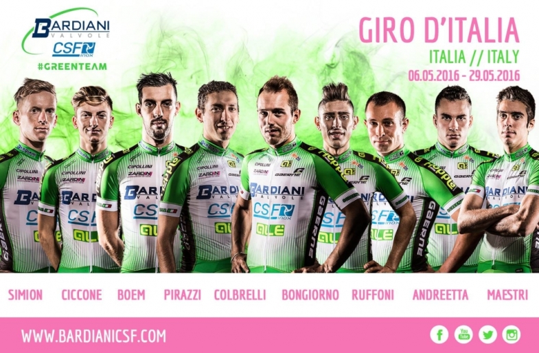 O X Bardiani-CSF Pro Team