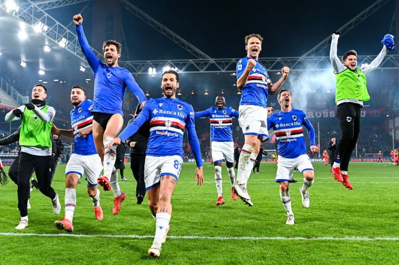 derby della lanterna   corsa sotto la sud