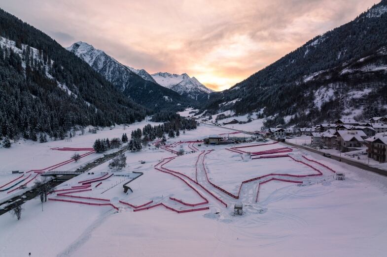 Coppa Del Mondo Di Ciclocross Val Di Sole Tramonto coppa del mondo di ciclocross val di sole tramonto