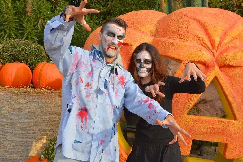 gardaland magic halloween zombie