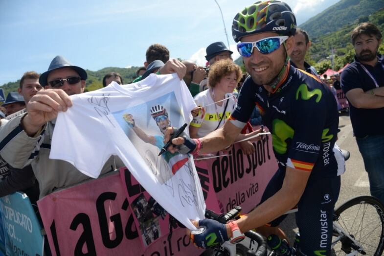 Valverde X Tappa 14 Giro 2016