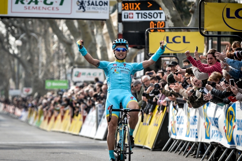 Pnc X Paris-Nice 2016 - 11/03/2016 - Etape 5 - Saint-Paul-Trois-Chateaux - Salon-de-Provence (198 Km) - Victoire de LUTSENKO Alexey; Astana Pro Team