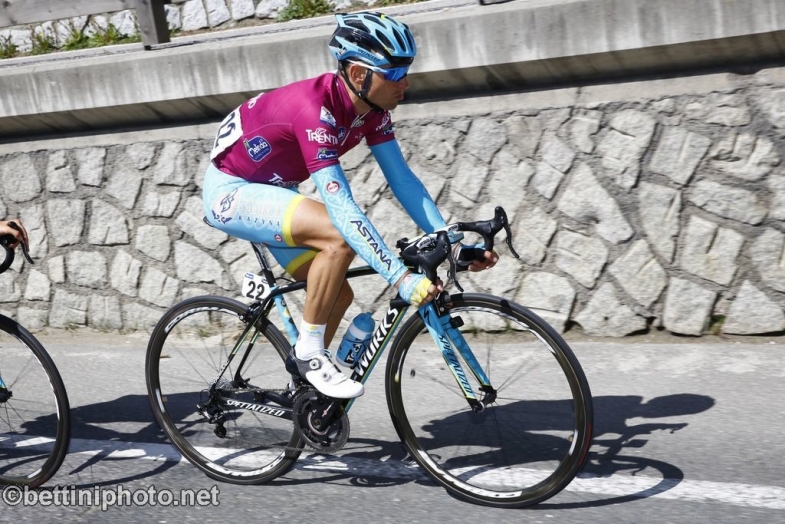 Bettiniphoto Px X Giro del Trentino Melinda 2016 - 40a Edizione - 2a tappa Arco - Anras 220,3 km - 20/04/2016 - Valerio Agnoli (Astana) - foto Luca Bettini/BettiniPhoto©2016