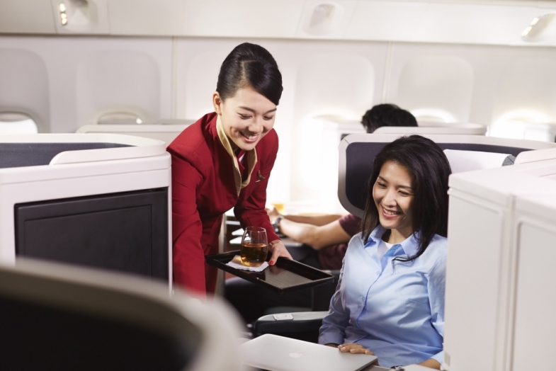 Business Class X Cathay Pacific