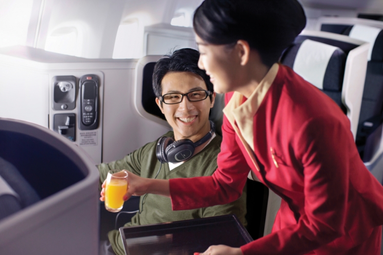 Business Class X Cathay Pacific
