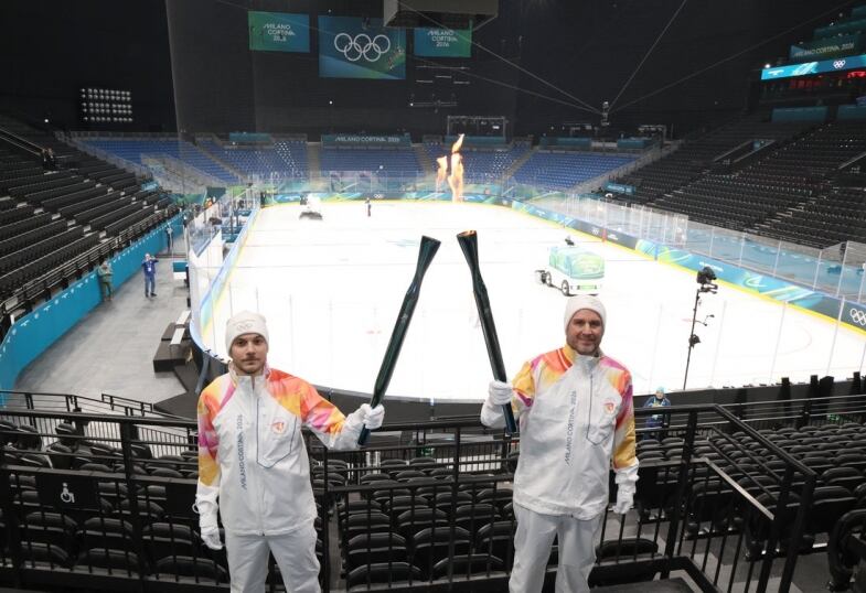 viaggio fiaccola olimpica santa giulia interno