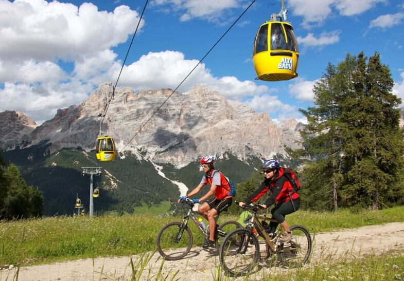 bici alta badia bike mountainpass e ffreddy planinschek