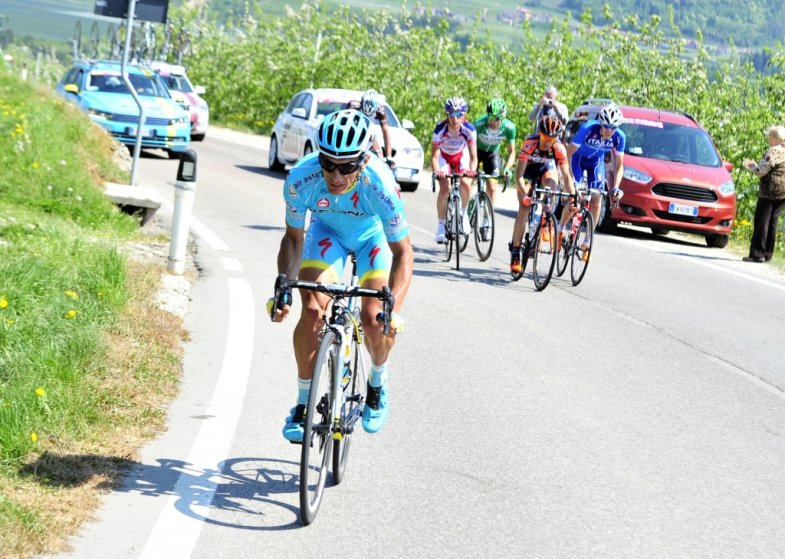 Giro del Trentino 2015 - 4» tappa Mal - Cles 161,5 km - 24/04/2015 - Paolo Tiralongo (Astana) - foto Dario Belingheri/BettiniPhoto© 2015
