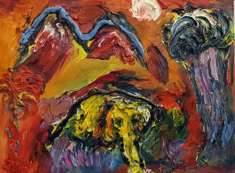 Milovic Il Van Gogh Del Terzo Millennio Elefante milovic il van gogh del terzo millennio elefante