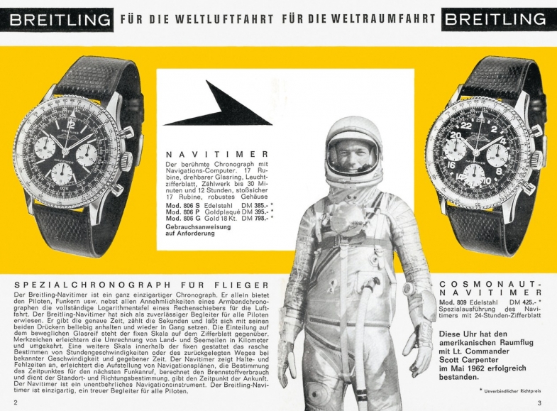 L'ovetto di Colombo Breitling Navitimer B02 Cosmonaute II 
