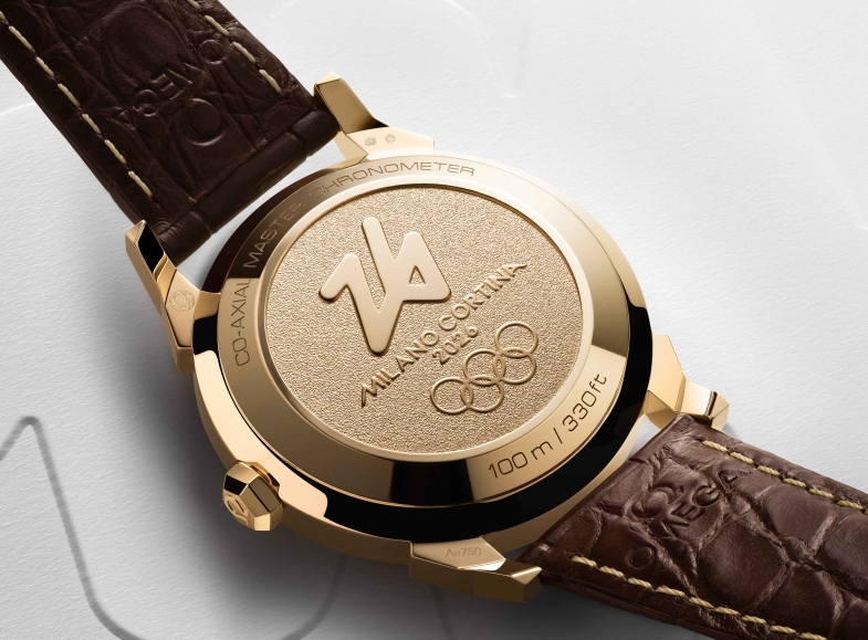 Omega Milano Cortina Minus Closeup Caseback Full Zon omega milano cortina minus closeup caseback full zon