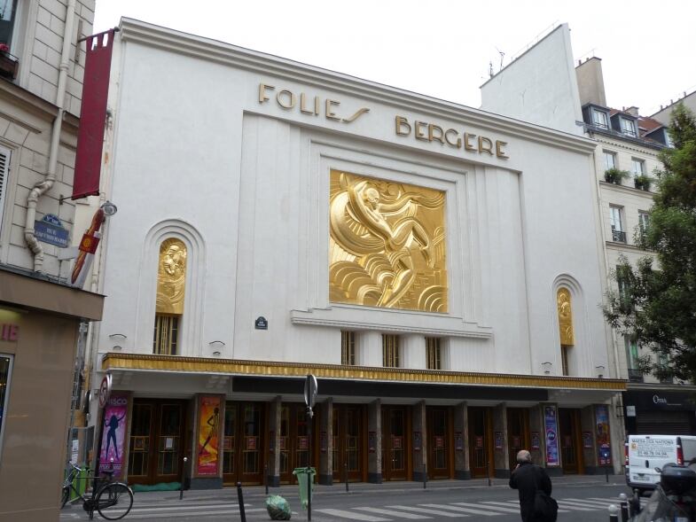 Folies Bergere After Renovatation Of Facade folies bergere after renovatation of facade
