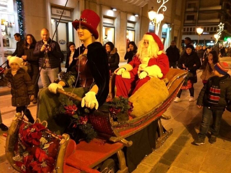 natale genovese slitte babbo natale