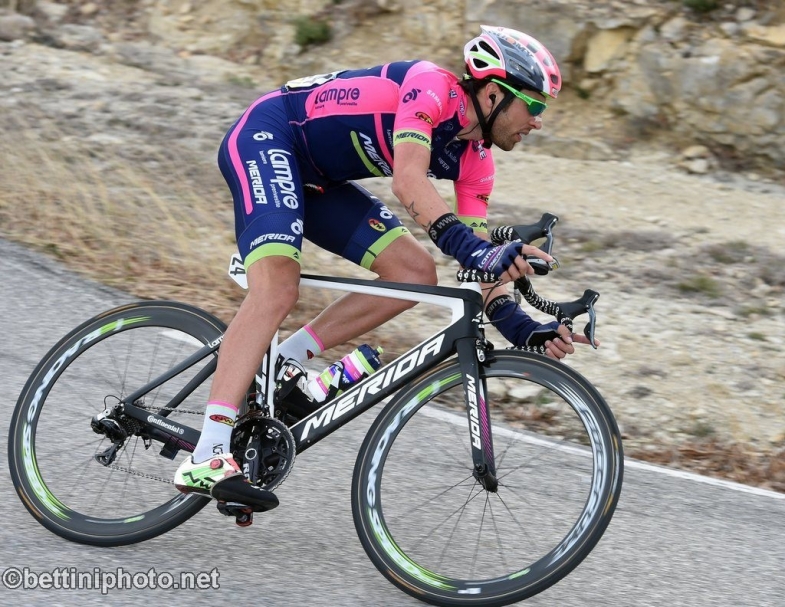 Parigi Nizza 2016 - 5a tappa Saint-Paul-Trois-Chateaux - Salon-de-Provence 198 km - 11/03/2016 - Davide Cimolai (Lampre - Merida) - foto Graham Watson/BettiniPhoto©2016