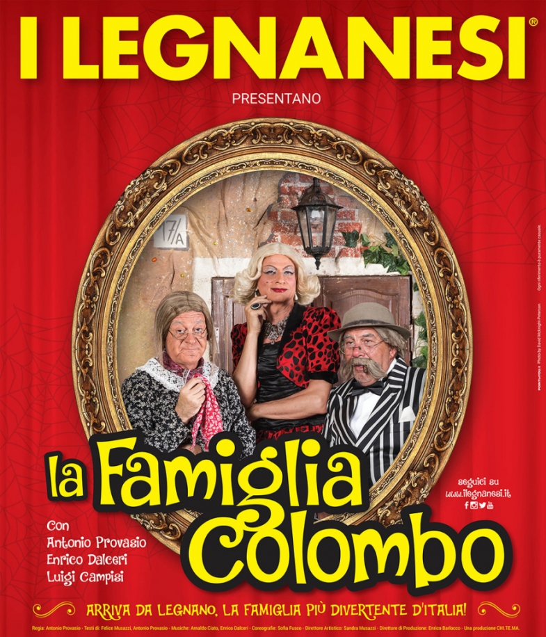 Ilegnanesi Manifesto Lafamigliacolombo Stagione X La Famiglia Colombo